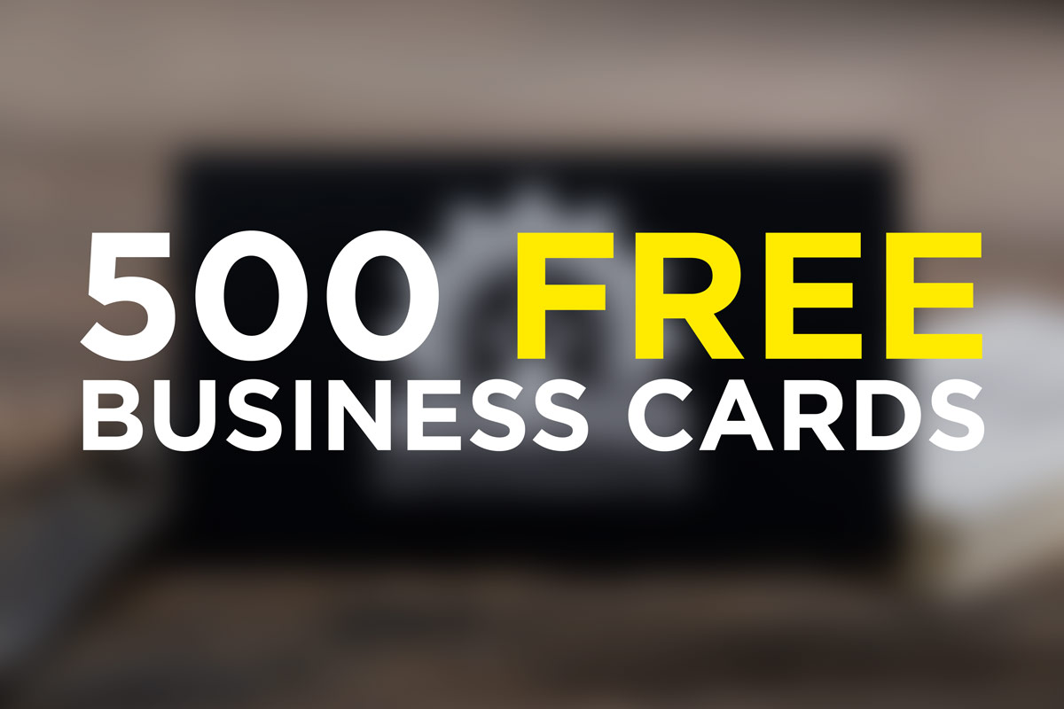 Free Business Cards Offer